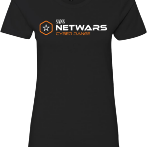 NetWars fitted black shirt