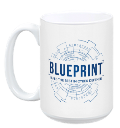 blueprint 15 oz mug